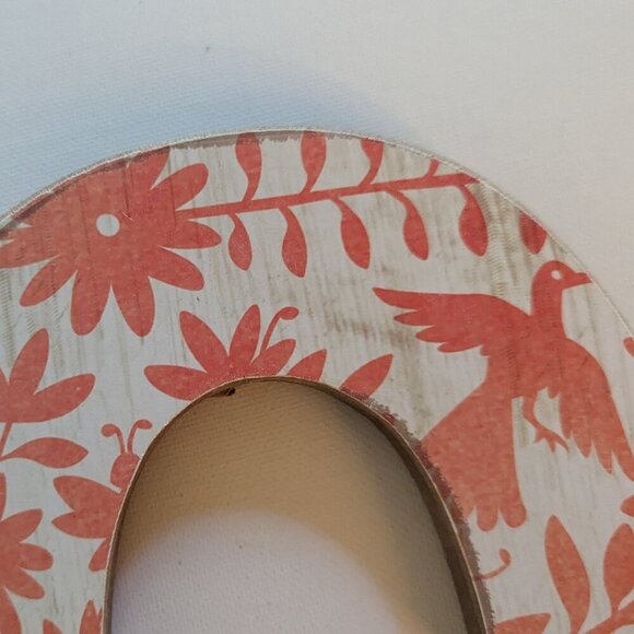 NWT Big Letter 'C' Rustic Alphabet Sign Autumn Shabby Chic Michael's Home Decor - Picture 7 of 10